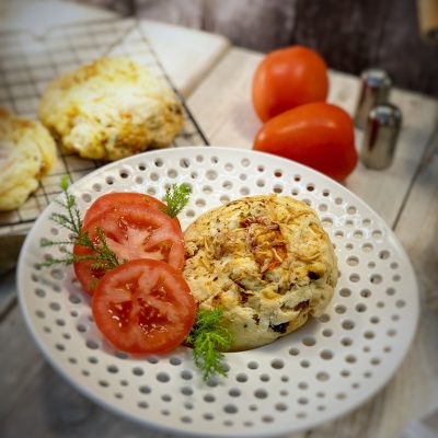 Tomate, Ajo y Queso Parmesano