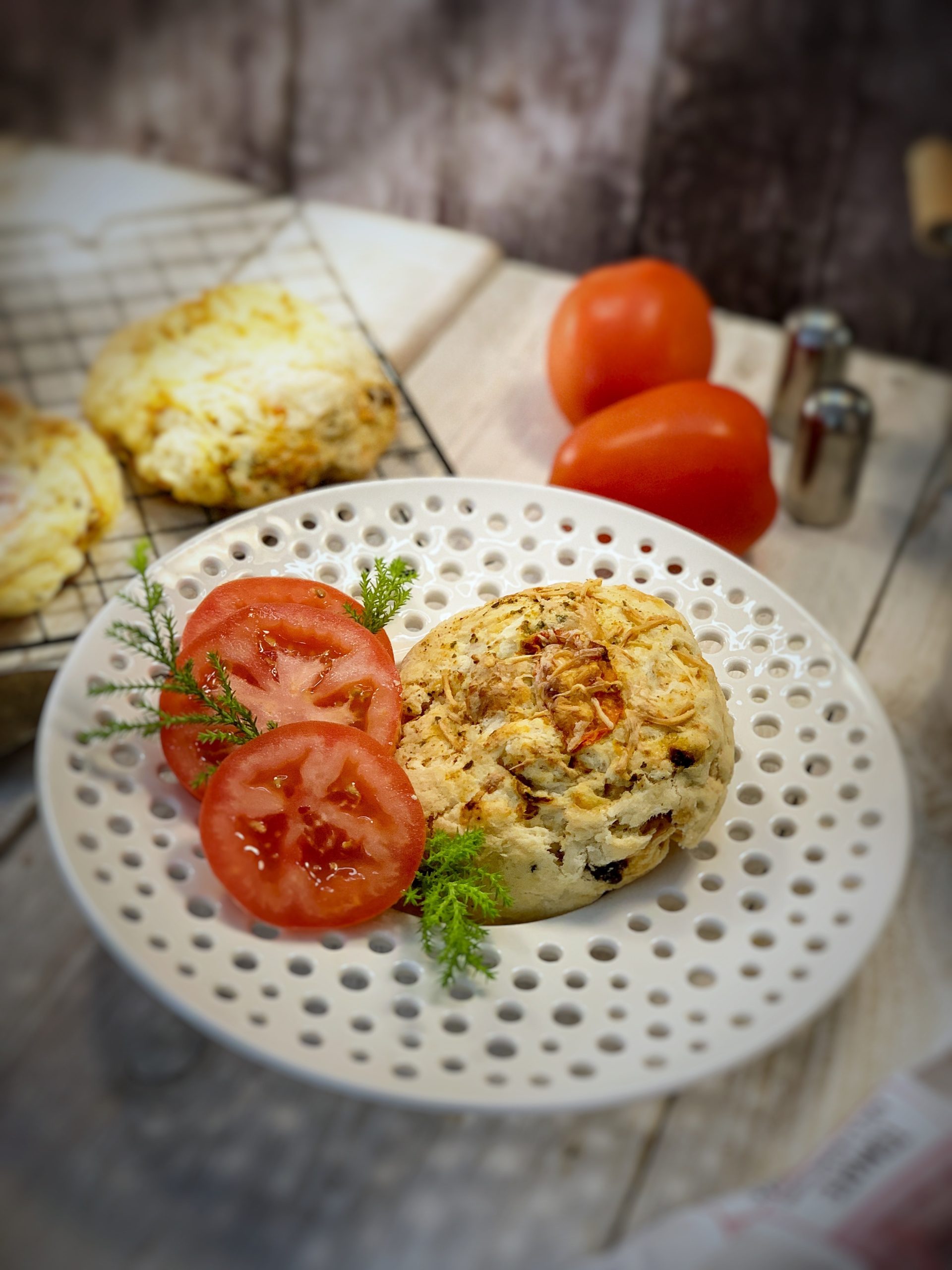 Tomate, Ajo y Queso Parmesano